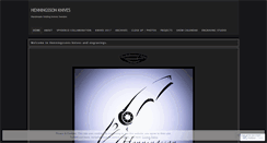 Desktop Screenshot of henningssonknives.com